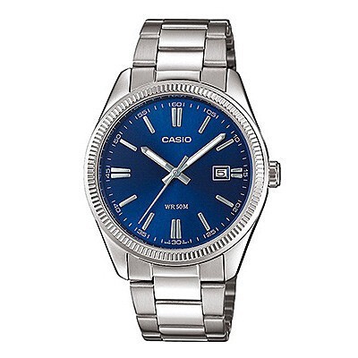 Casio Collection Argentato/Acciaio Orologio Uomo - MTP-1302PD-2AVE [71301bd5]