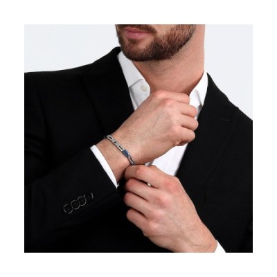 BRACCIALE UOMO MASERATI JEWELS - JM223ATZ23 [718cce96]