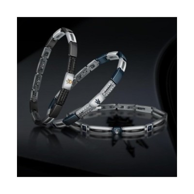 BRACCIALE UOMO MASERATI JEWELS - JM223ATZ23 [52dcf7ea]