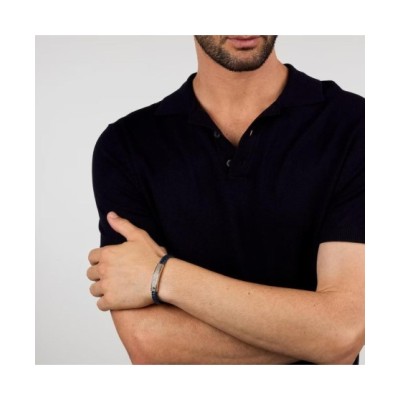 BRACCIALE UOMO MASERATI RECYCLED LEATHER - JM525AVE35 [fb553370]