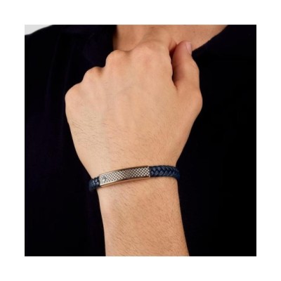 BRACCIALE UOMO MASERATI RECYCLED LEATHER - JM525AVE35 [fe05746e]