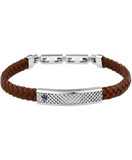 BRACCIALE UOMO MASERATI RECYCLED LEATHER - JM525AVE37 [9b37007a]