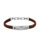 BRACCIALE UOMO MASERATI RECYCLED LEATHER - JM525AVE37 [9b37007a]