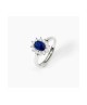 Anello in argento con zaffiro sintetico ovale 523360 [aaf3fb83]