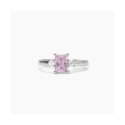 Anello in argento con zircone rosa 523362 [ca91c889]