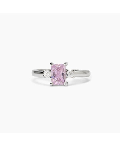 Anello in argento con zircone rosa 523362 [ca91c889]