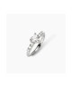 Anello regolabile con cuore in zirconi Rouge [3974c079]
