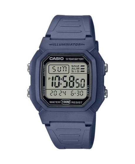 orologio digitale uomo Casio Timeless Collection - W-800H-2AVES [4e5aa3df]