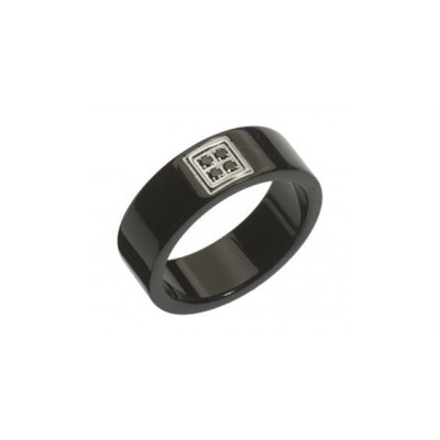 Anello Rosso Amante Uomo in Acciaio UAN011BGM - misura 20 [7c36aa42]