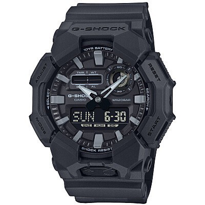 Orologio G-Shock Nero multifunzione Uomo GA-010-1A1ER [1fd009a8]