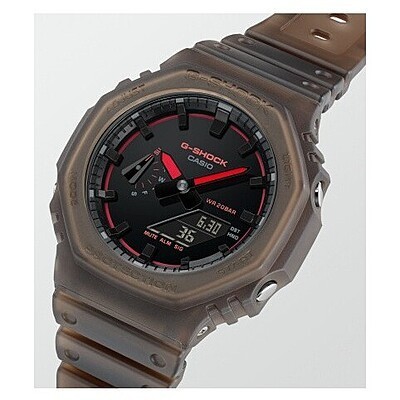 orologio G-Shock Marrone multifunzione uomo GA-2100K-5AER [de25d32c]