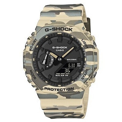 orologio G-Shock Camouflage solo tempo uomo GA-2100CM-5AER [498602e6]