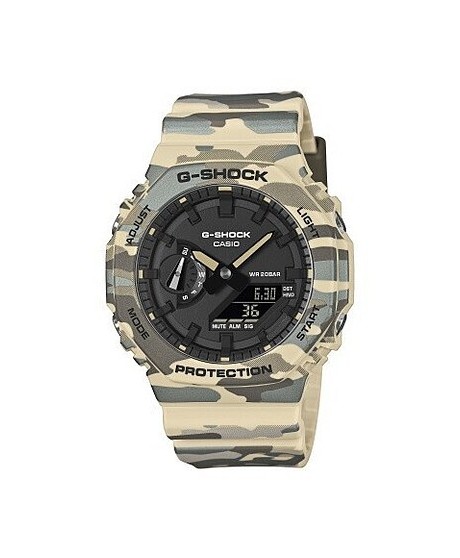 orologio G-Shock Camouflage solo tempo uomo GA-2100CM-5AER [498602e6]